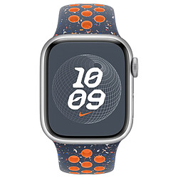 Nike Sport Band pour Apple Watch Series 1 á 9 / SE (38/40/41 mm) | Series 10 (42 mm) - Taille S/M - Blue Flame