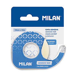 Ruban adhésif Milan Transparent 33 m Bleu PVC