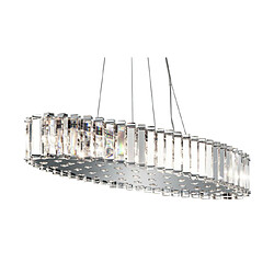 Elstead Lighting Suspension Crystal Cristal Chrome