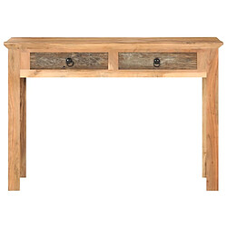 Avis Maison Chic Bureau,Table de travail pour chambre 110x50x75 cm Bois de récupération massif -GKD67296