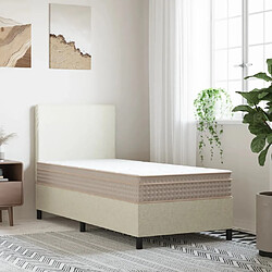 vidaXL Matelas à ressorts ensachés moyen 70x200 cm