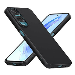 Htdmobiles Coque pour Huawei Honor 90 Lite 5G - housse etui silicone gel fine + film ecran - NOIR