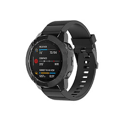 Acheter Wewoo Boîtier de montre Pour étui de protection en TPU semi-transparent Garmin Fenix 6/6 Pro Smart Watch noir transparent