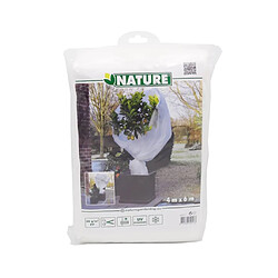 Avis Nature Couverture en polaire d'hiver 30 g/m² Blanc 4x6 m