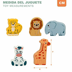 Set de construction Woomax animaux 28 Pièces (6 Unités) pas cher