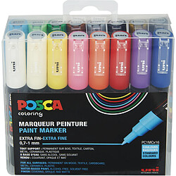 POSCA Marqueur à pigment PC-1MC, étui de 16 ()