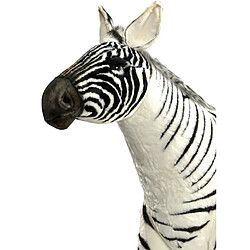 Hansa Peluche Geante Zebre jacquard 160 cm H