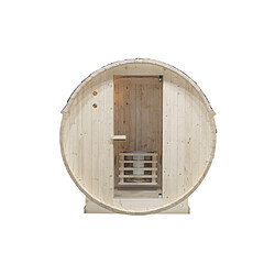 Avis Vente-Unique Sauna d'extérieur 6 places - L185 x P220 x H190 cm - ISOKYRO