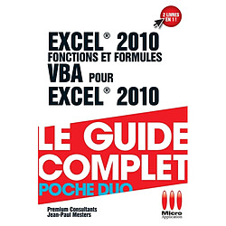 Excel 2010 : fonctions et formules & VBA - Occasion