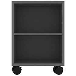 Acheter vidaXL Meuble TV Gris 120x35x48 cm Bois d'ingénierie