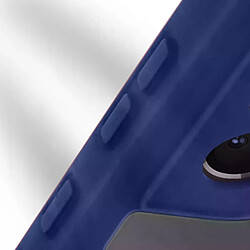 Avis Avizar Coque iPhone 11 Pro Max Dos Plexiglas Avant Polymère Antichoc Contour bleu nuit