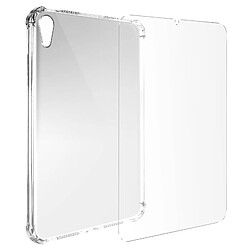 Avizar Coque Souple pour iPad Mini 6 2021 et Mini 7 2024 et Verre Trempé