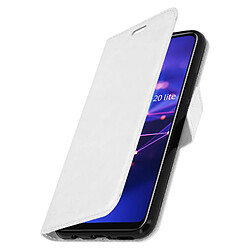 Avizar Housse Huawei Mate 20 lite Étui Folio Portefeuille Fonction Support - blanc