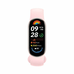 Bracelet connecté Xiaomi Mi Smart Band 9 Rose poudré