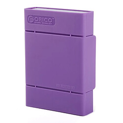 Wewoo Boîtier disque dur Violet PHP-35 3.5 pouces SATA HDD Case protéger la boîte de couverture