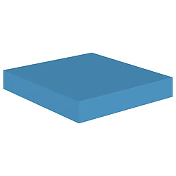 vidaXL Étagère murale flottante Bleu 23x23,5x3,8 cm MDF