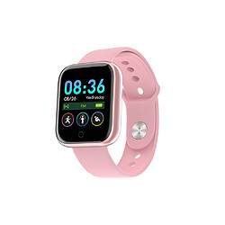 Eko Montre Connectée 4.0 Waterproof IP67 avec Capteur Cardiaque Rose