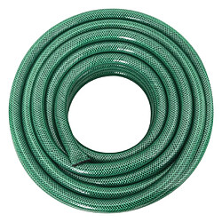 vidaXL Tuyau d'arrosage vert 0,75" 50 m PVC