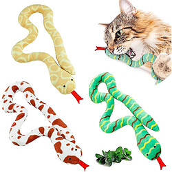 3 Jouets Interactifs d'Intérieur pour Chat avec Menthe Catale Jouets de Dentition en Peluche pour Chat à Mâcher