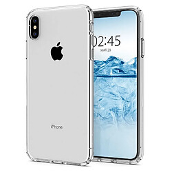 Caseink Coque SPIGEN Liquid Crystal pour Iphone XS crystal clear