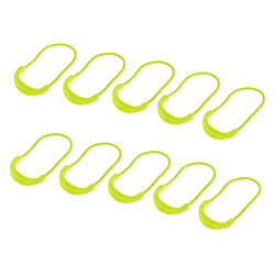 Acheter 10 pcs en plastique u forme tirette tirette forte tirette cordon vert fluorescent