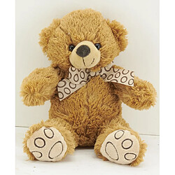 Acheter Aubry Gaspard Peluche ours en acrylique brun 20 cm.