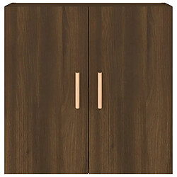 Acheter vidaXL Armoire murale Chêne marron 60x30x60 cm Bois d'ingénierie