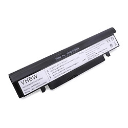 vhbw Batterie remplacement pour Samsung AA-PBPN6LB, AA-PBPN6LS, AA-PBPN6LW, AA-PLPN6LB pour ordinateur portable Notebook (6600mAh, 7,4V, Li-ion, noir)