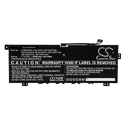 vhbw Batterie compatible avec Lenovo Yoga C740 14, C740-14IML ordinateur portable Notebook (6500mAh, 7.72V, Li-polymère)