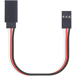 Avis 10pcs Extension de servo pour RC, câble d’extension de servo de 150 mm Y Servo, câble de servo RC mâle à femelle à 3 broches, fiche de connecteur JR de fil d’extension de servo