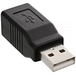 adattatore inline usb 2.0 type-a maschio a usb 2.0 type-b