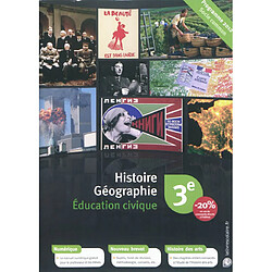 Histoire géographie, éducation civique : 3e : programme 2012