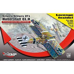 Schusta/Schlasta 27b Halberstadt + color - 1:48e - Mirage Hobby