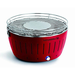 LOTUSGRILL Barbecue de table Grill au Charbon Modèle XL 43.5 Cm Carmin lotusgrill - barbecue à charbon portable 43,5cm rouge avec housse - lotusgrill xl rouge