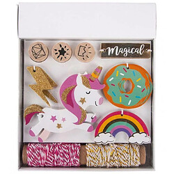 Rayher Kit décoration de cadeau - Licorne