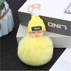 Universal Mignon peluche pendante sommeil hiver mignon casse-tête de poupée - dessin animé hair de cheveux ball6