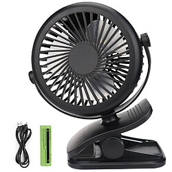 Ventilateur USB, Mini Ventilateur de Bureau Personnel à Clip Portable Silencieux Telgoner avec Batterie Rechargeable, ventilateurs de Bureau de Refroidissement Réglables à 3 Vitesses 360 Ventilateurs de Table,...