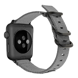 Bracelet Apple Watch 42 et 44 mm en Nylon Nato UAG Gris