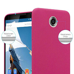 Avis Cadorabo Coque Motorola Google NEXUS 6 Etui en Rose