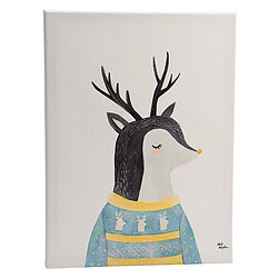 Amadeus Toile cerf du nord 30 x 40 cm.