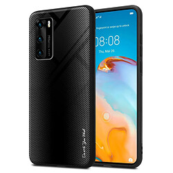 Cadorabo Coque Huawei P40 Etui en Noir