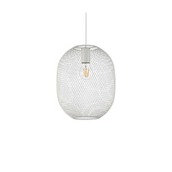 Ideal Lux Suspension Net Métal,Aluminium Blanc