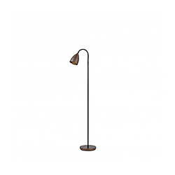 Luminaire Center Lampadaire TROTSIG en Métal et Oxydé Diamètre 10,2 Cm