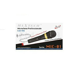 Tradex MICROPHONE POUR KARAOKÉ DYNAMIQUE 3,2 M 18 CM XLR-JACK ON/OFF MAXTECH MIC-01