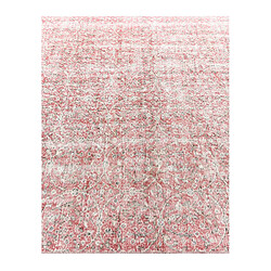 Vidal Tapis de laine 264x165 rouge Ultra Vintage pas cher