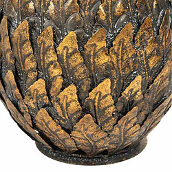 Acheter Pot à Bougie Alexandra House Living Doré Fer 18 x 28 x 18 cm Ananas