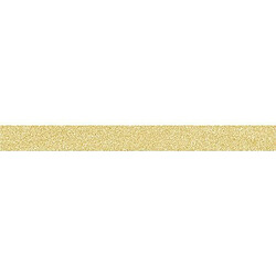 Artemio Masking tape doré clair à paillettes fines