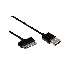 Perel Câble Usb 2.0 A Mâle Vers Apple® 30 Broches Mâle - Noir - 1 M