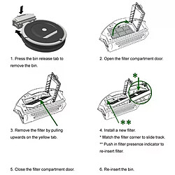 Acheter AD 11 pièces filtre Hepa pour Irobot Roomba 960 800 870 871 880 980 981 filtres de remplacement pour aspirateur, Kit Honfa