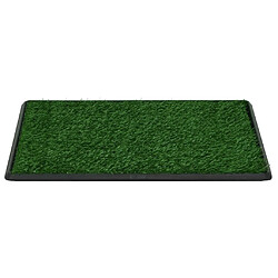 Acheter vidaXL Tapis pour animaux 2 pcs avec plateau et gazon artificiel Vert